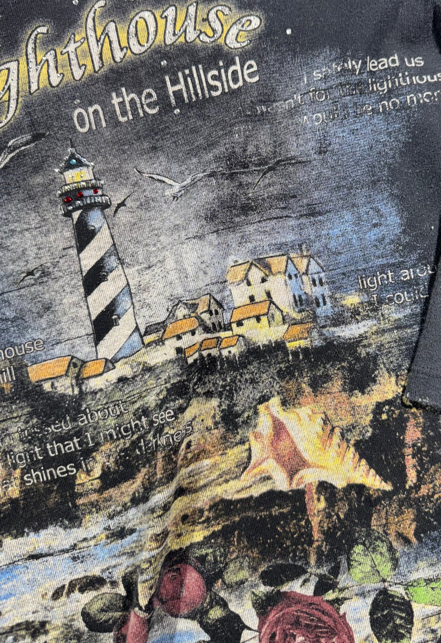 Vintage Y2K Lighthouse Top T-Shirt