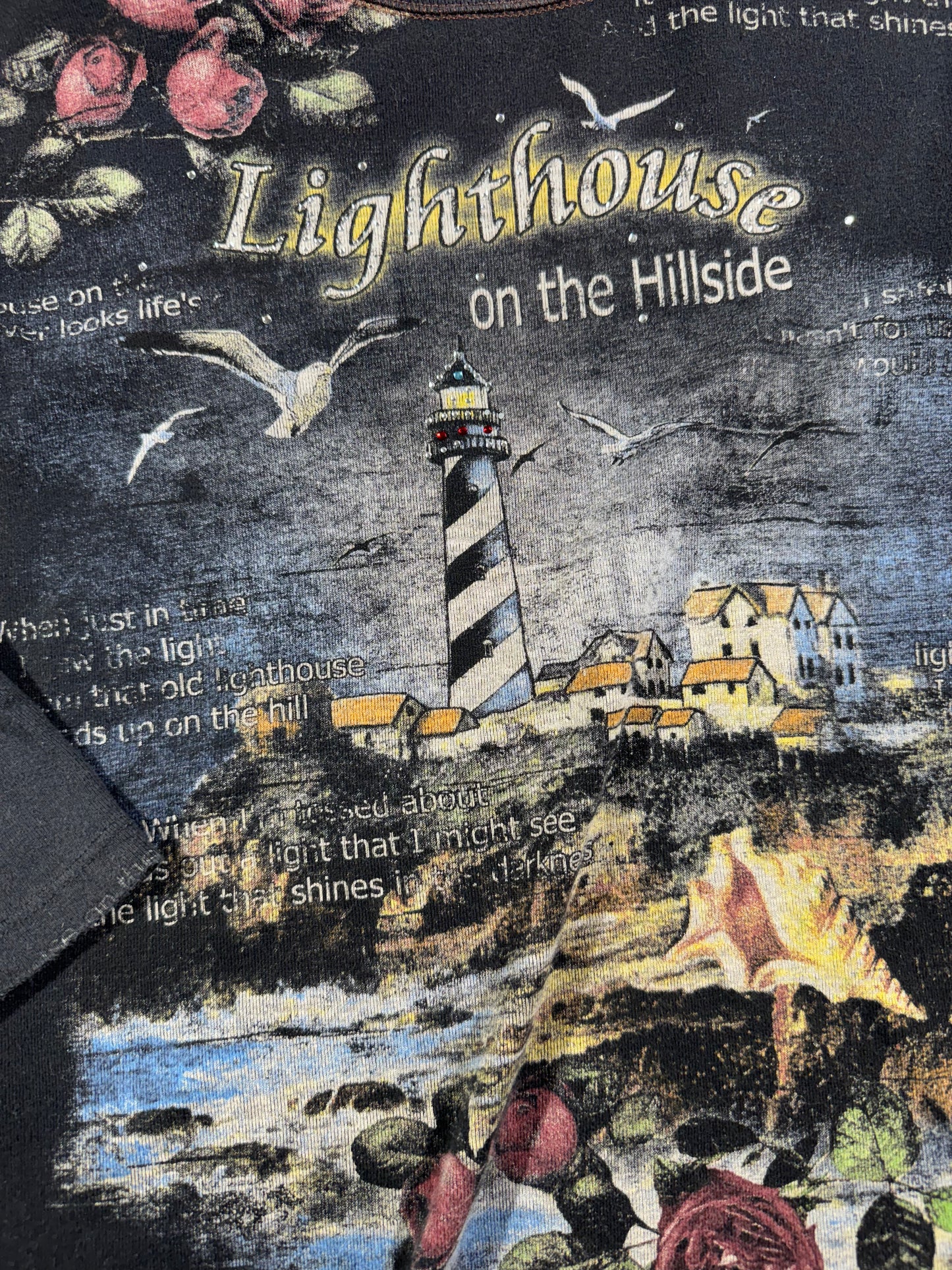 Vintage Y2K Lighthouse Top T-Shirt