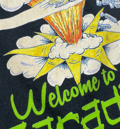 Vintage Green Day T-Shirt Welcome To Paradise