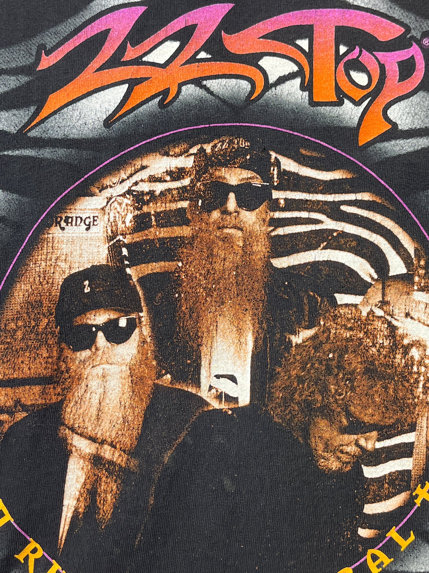 Vintage ZZ TOP T-Shirt 1997 Band Tee Rare XL