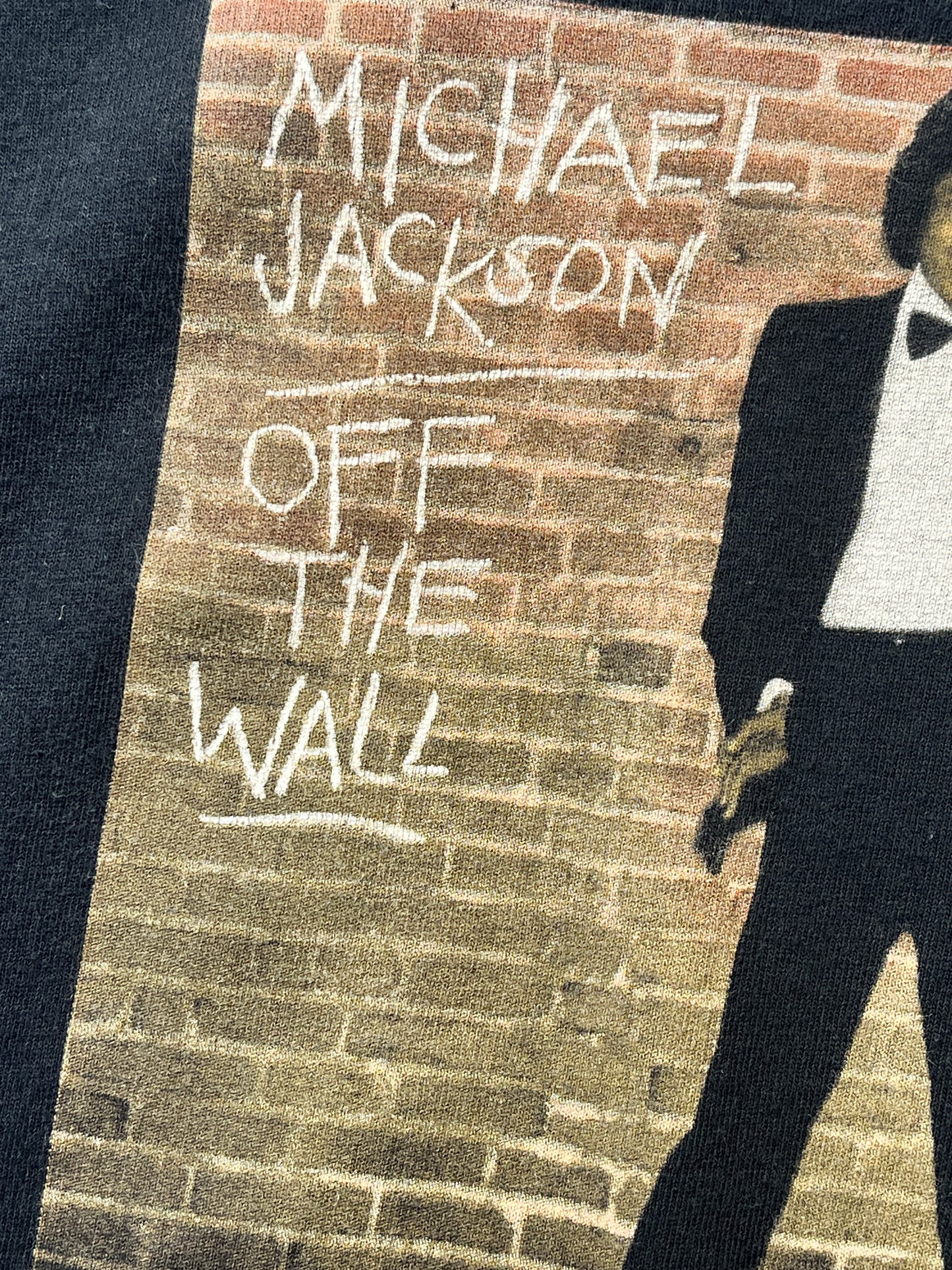 Vintage Michael Jackson T-Shirt Off The Wall Band Tee