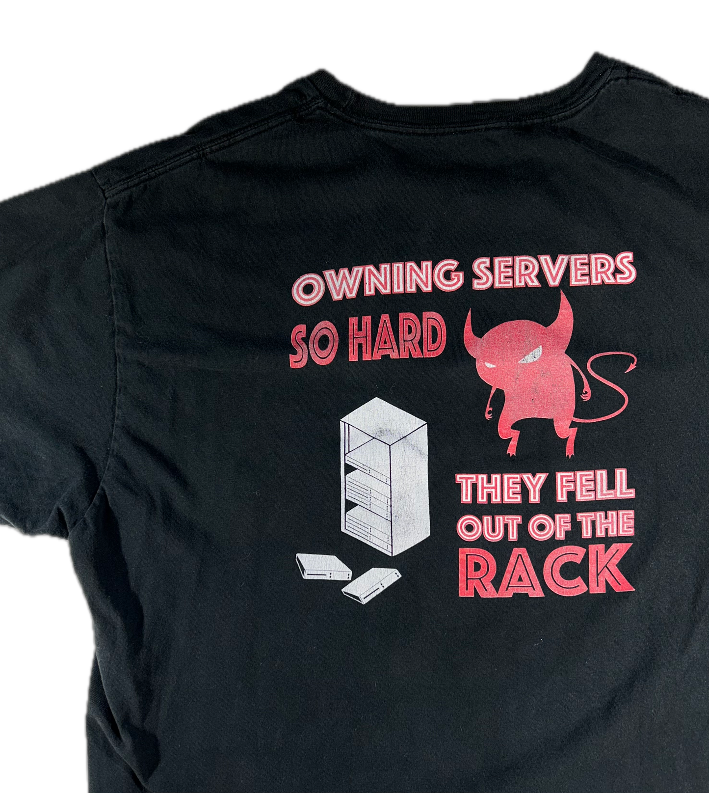 Vintage Professionally Evil T-Shirt Funny Slogan