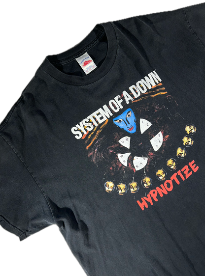 Vintage System Of A Down T-Shirt Band Tee Hypnotize SOAD FADED 2005