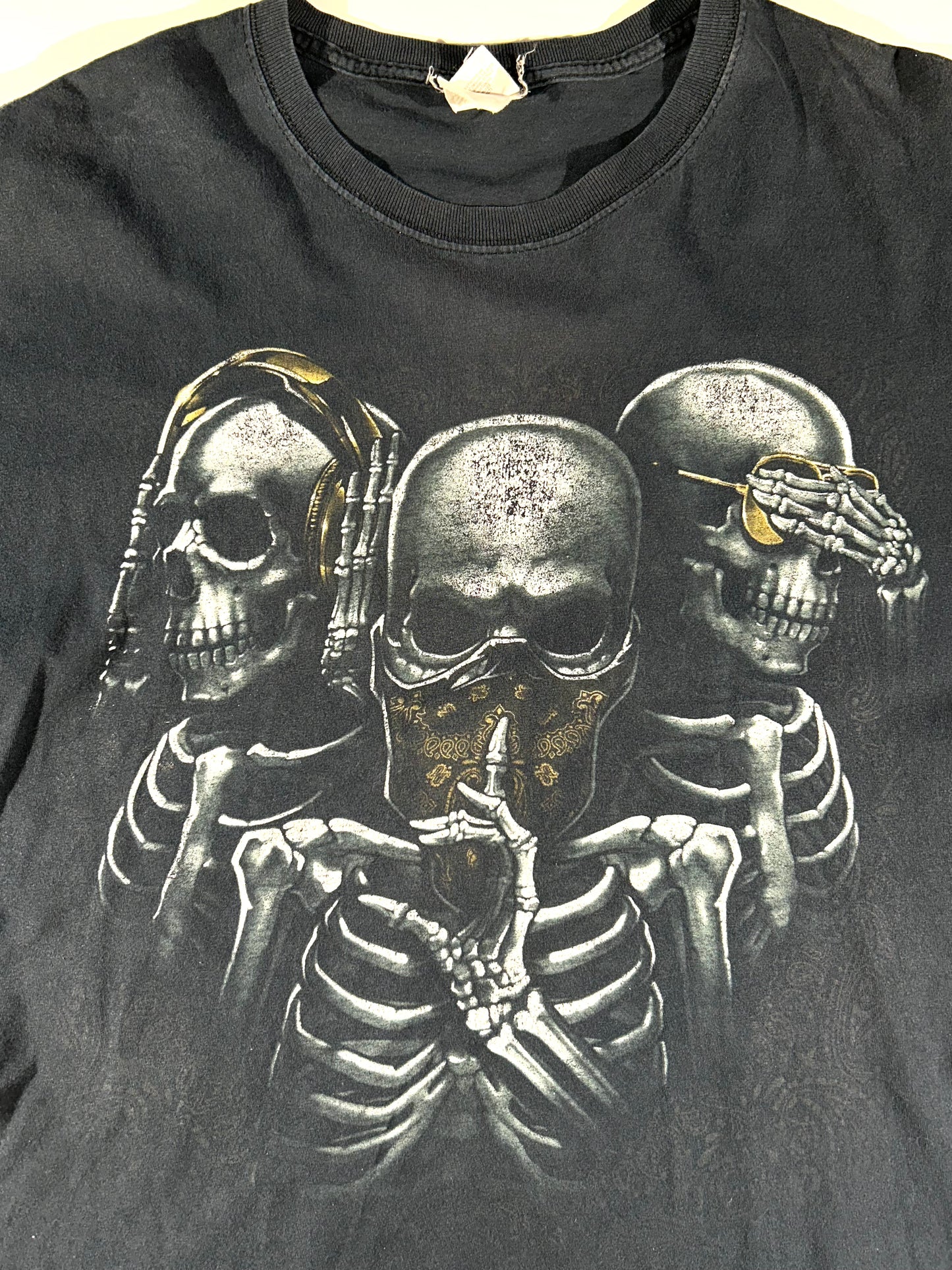 Vintage Skull T-Shirt Y2K