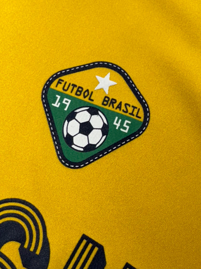 Vintage Brazil Jersey Football National Soccer Team Brasil Futbol