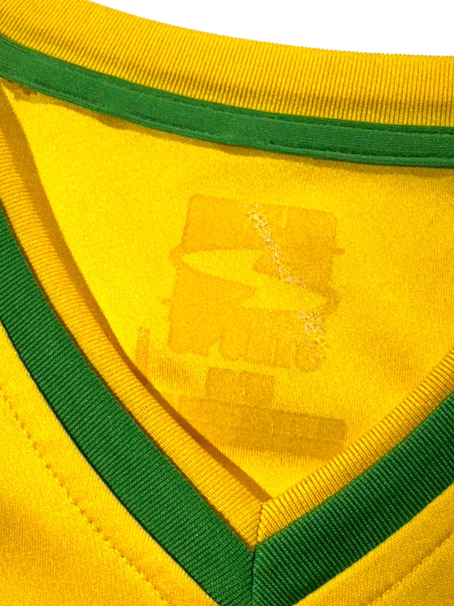 Vintage Brazil Jersey Football National Soccer Team Brasil Futbol