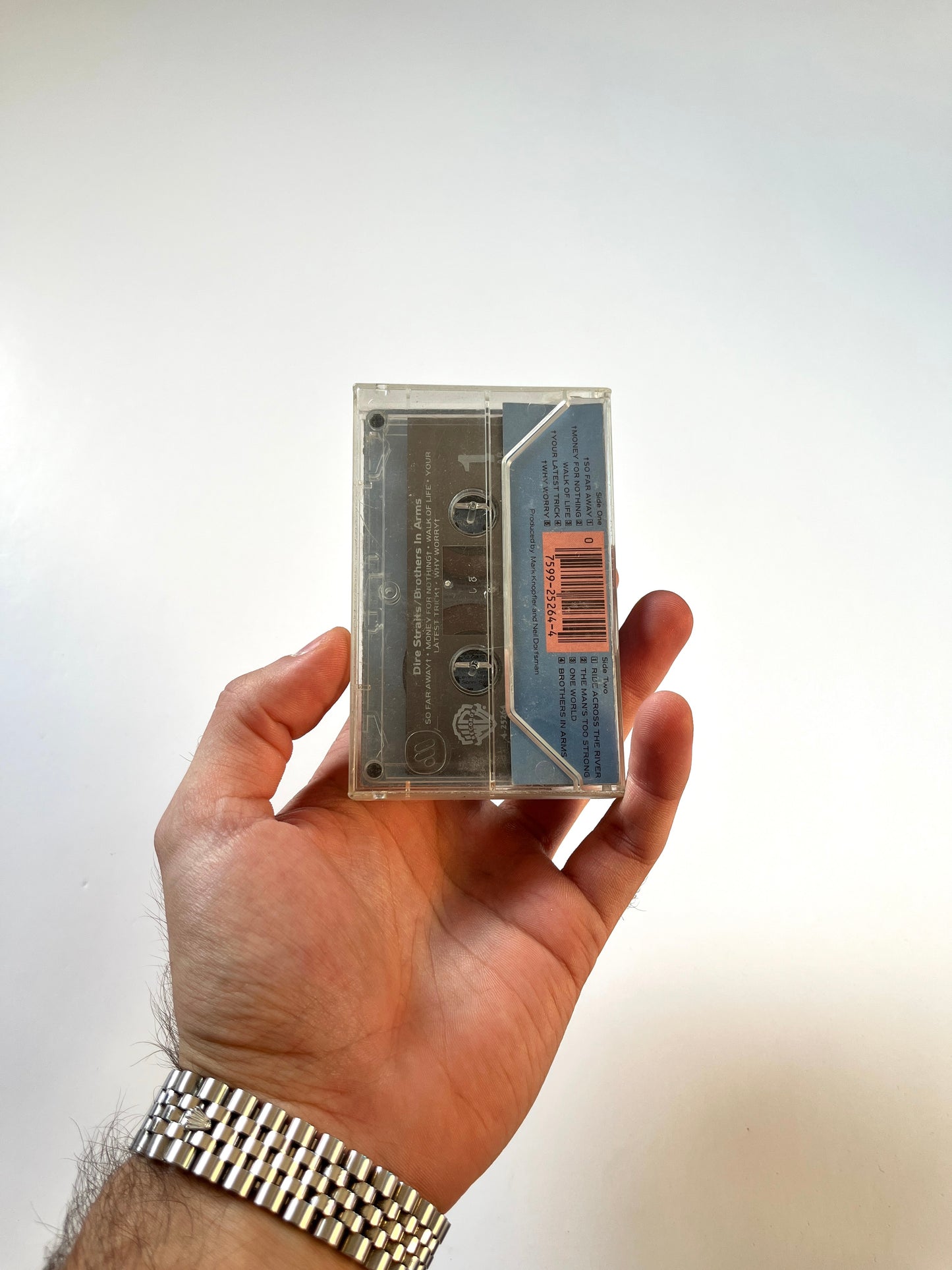 Vintage Dire Straits Cassette Tape Brothers In Arms