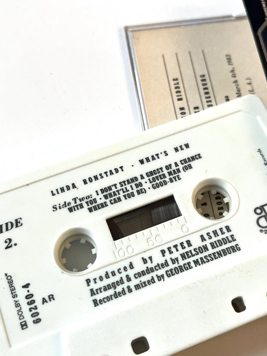 Vintage Linda Ronstadt Cassette Whats New