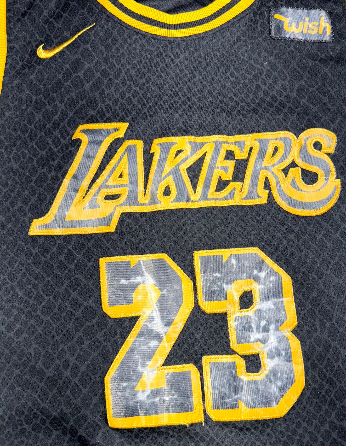 Vintage Los Angeles Lakers Jersey NBA Lebron James Nike Lore Series