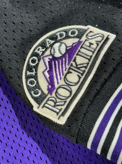 Vintage Colorado Rockies Jersey MLB Baseball EPIC Majestic Cool Base USA Made