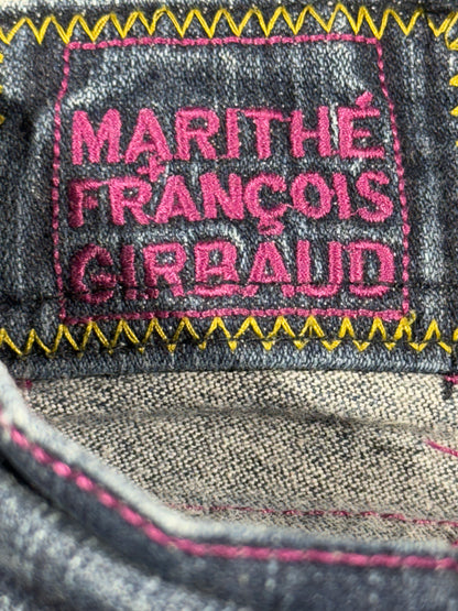 Marithe Francois Girbaud Jeans Cargo Y2K Grunge Stretchy