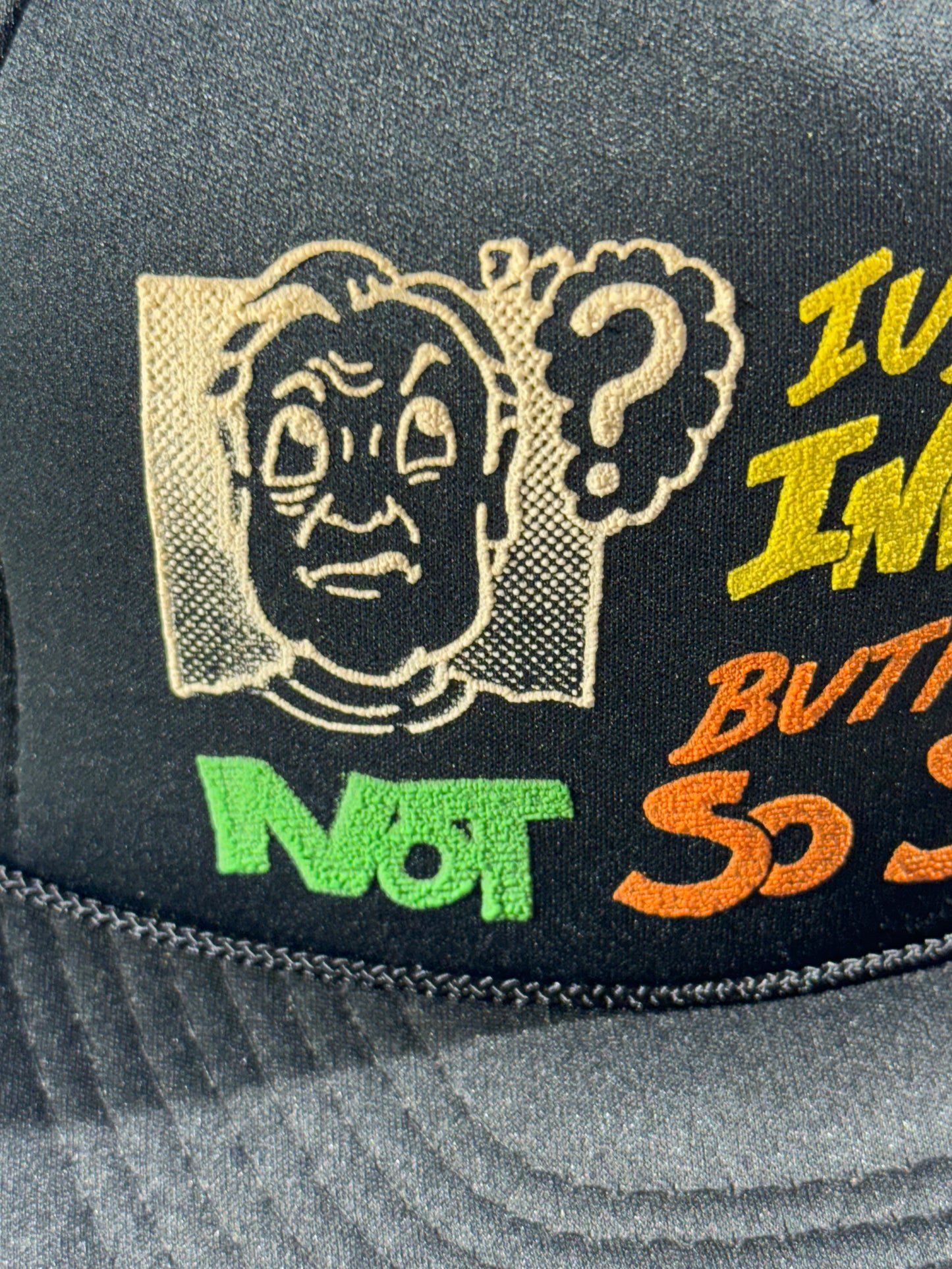 Vintage Indecisive Hat Trucker Cap Snapback