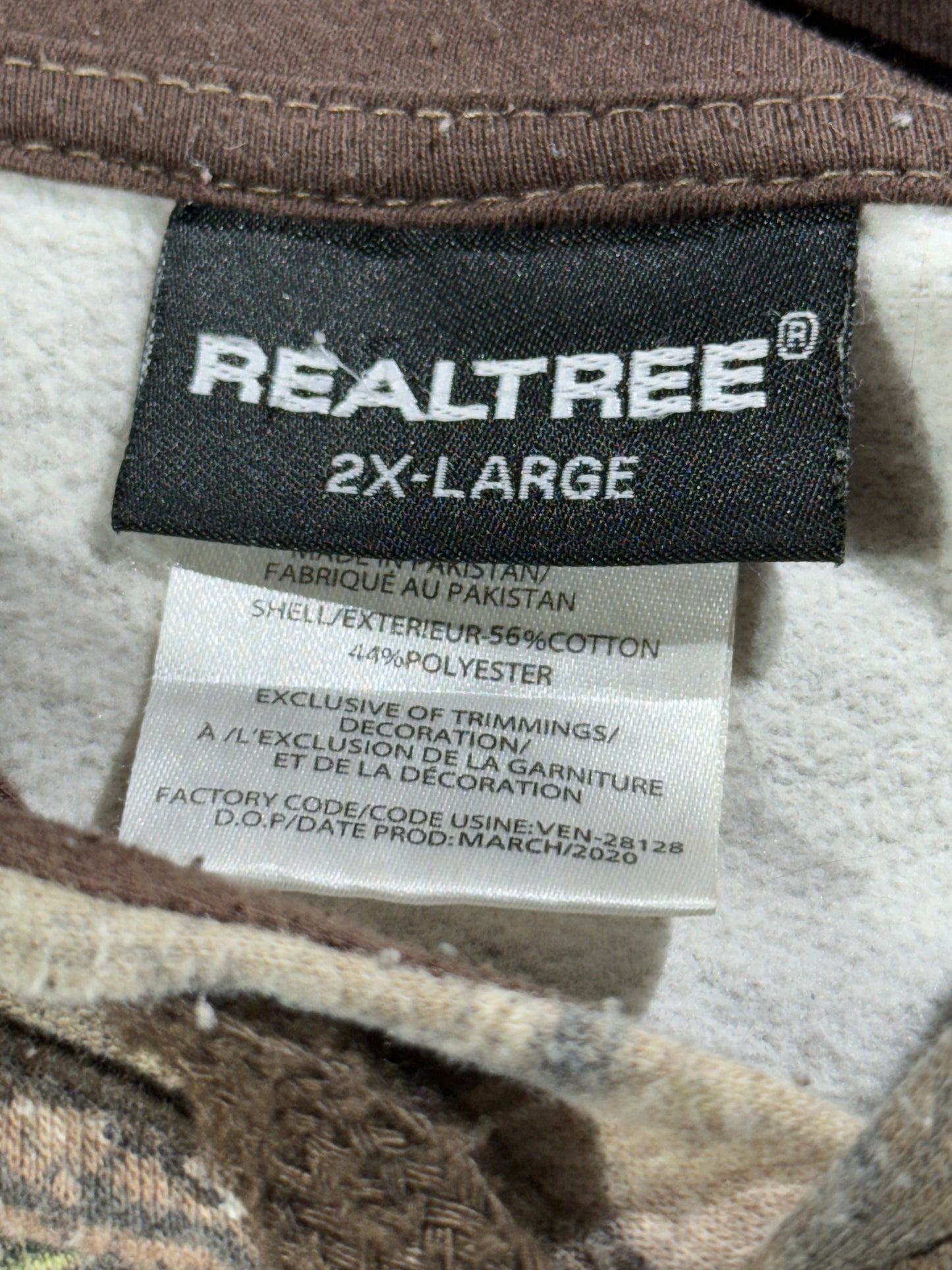 Vintage Real Tree Hoodie