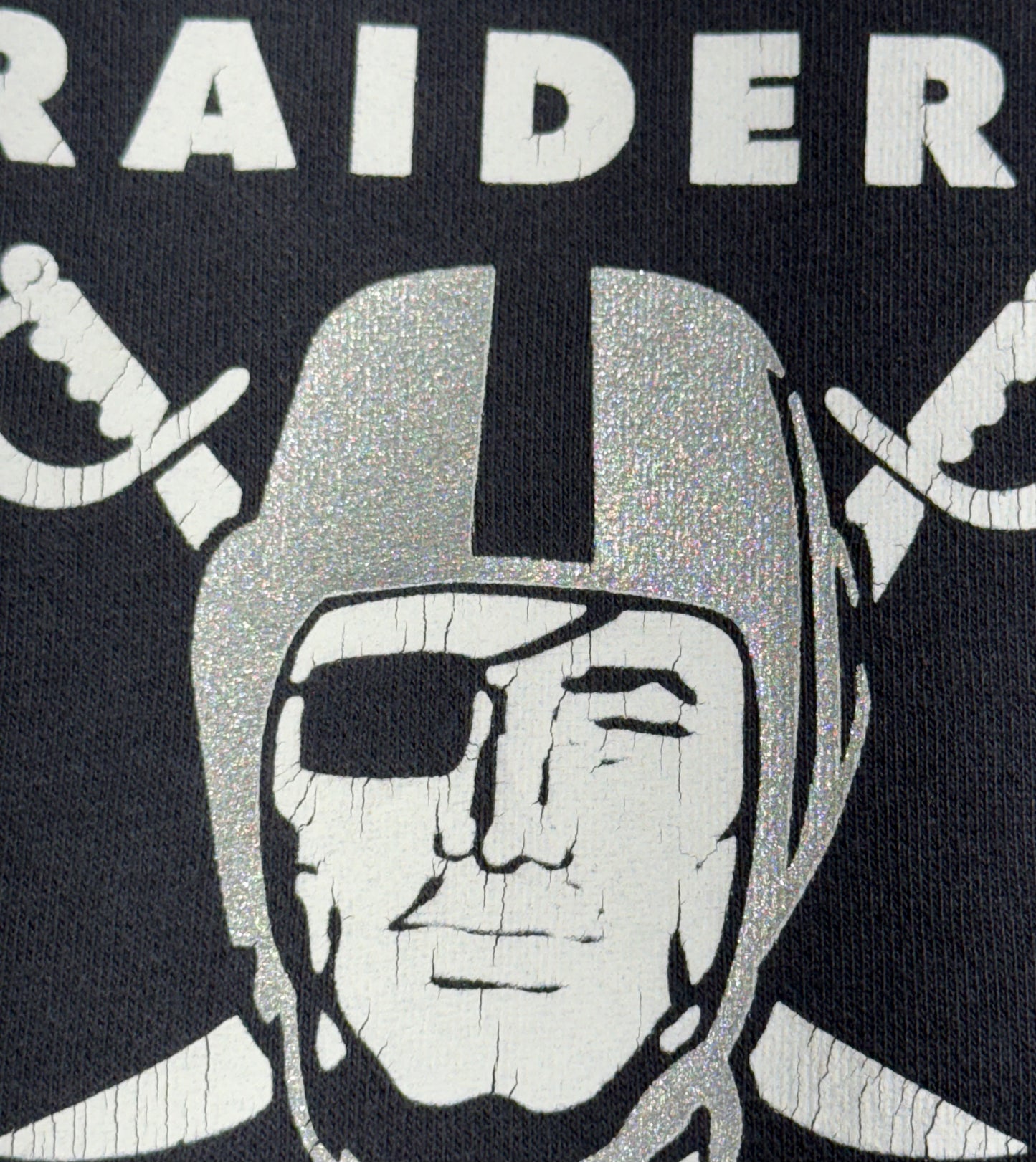 Vintage Oakland Raiders Crewneck NFL Majestic