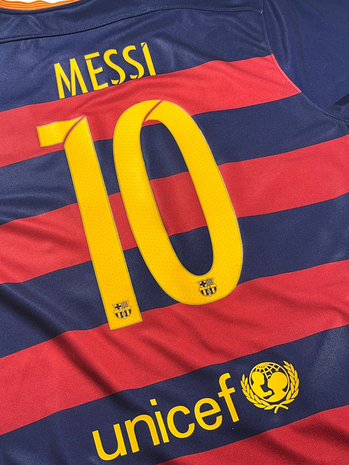 Vintage Barcelona Soccer Jersey Messi 10 Classic Football Jersey Nike