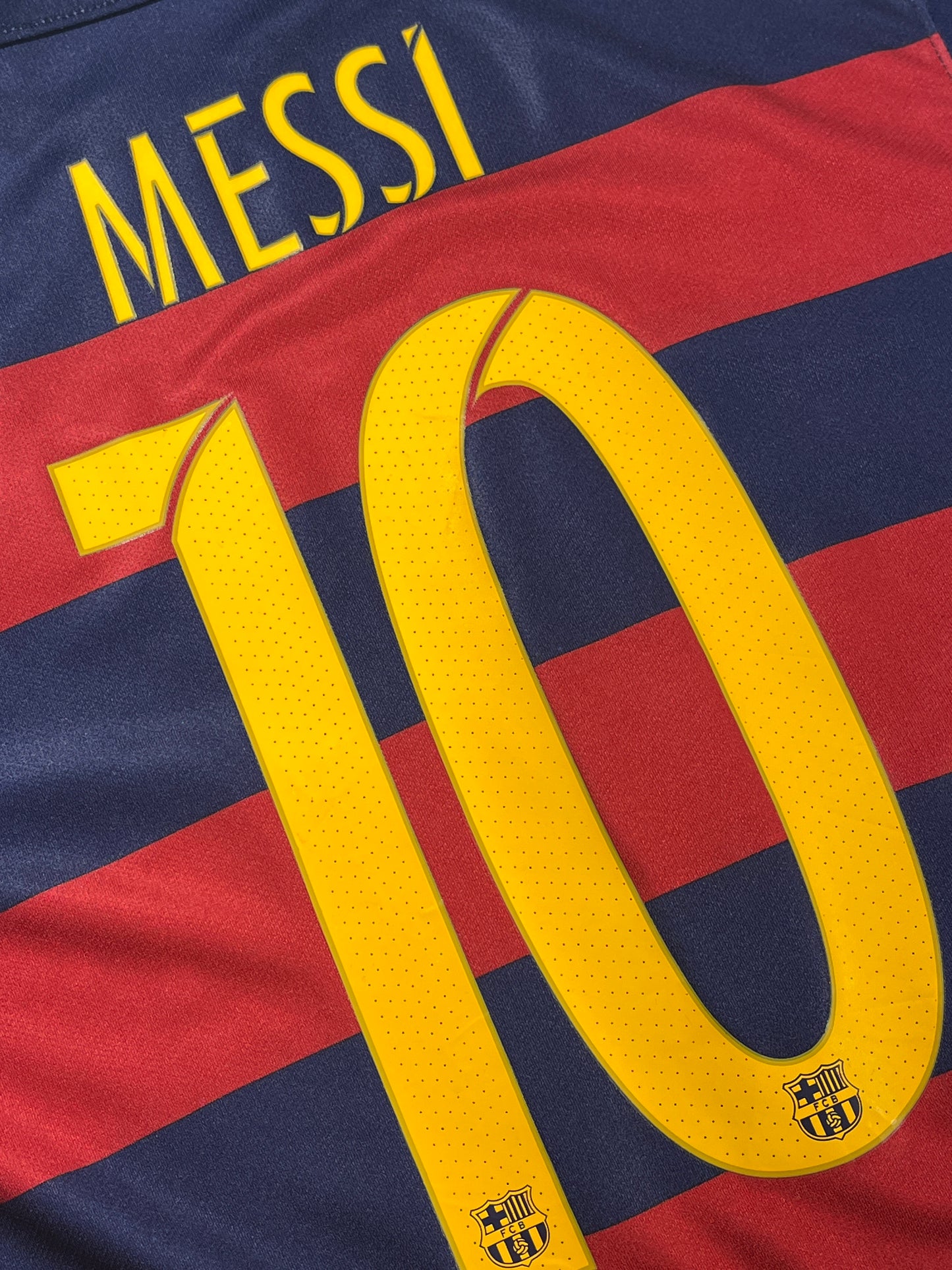 Vintage Barcelona Soccer Jersey Messi 10 Classic Football Jersey Nike