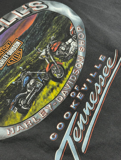 Vintage Harley Davidson T-Shirt Tennessee Big Back Graphic