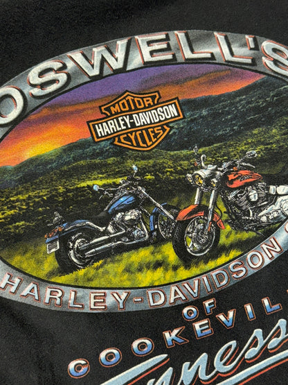 Vintage Harley Davidson T-Shirt Tennessee Big Back Graphic