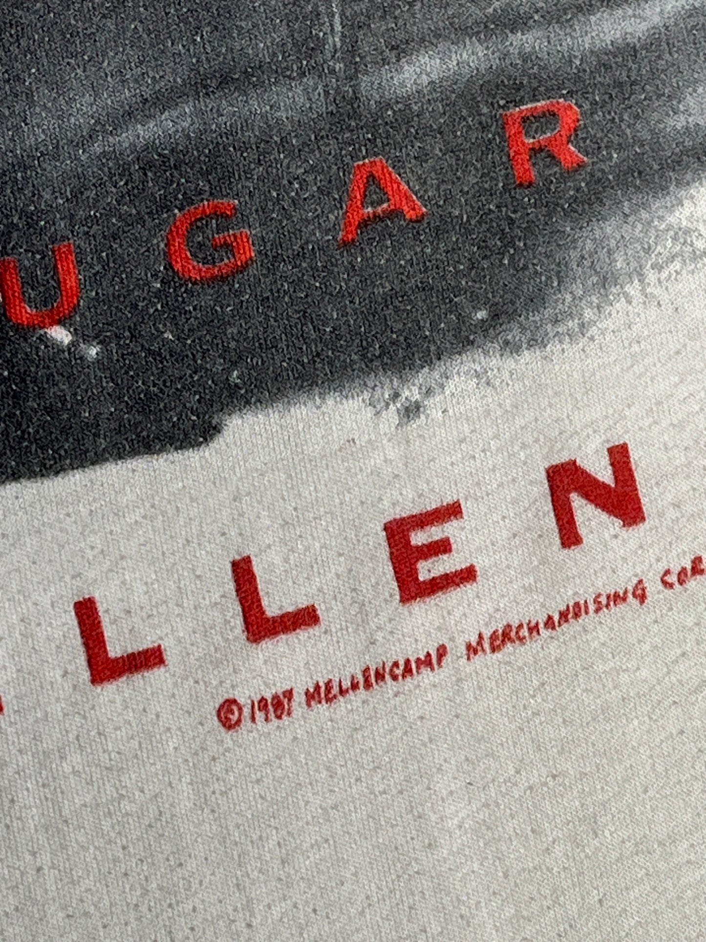 Vintage John Cougar Mellencamp T-Shirt 80s Super Thin Single Stitch