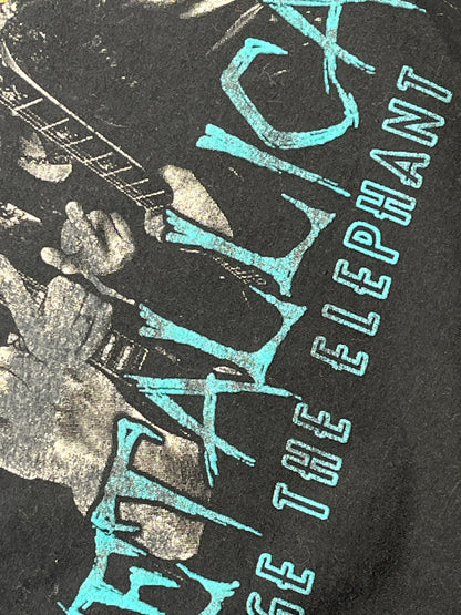 Vintage Metallica T-Shirt The Night Before Tour Cage The Elephant
