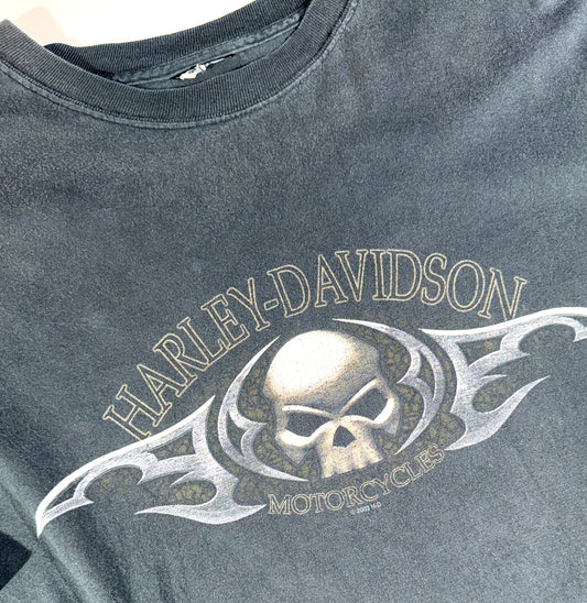 Vintage Harley Davidson T-Shirt Skull Henderson Nevada