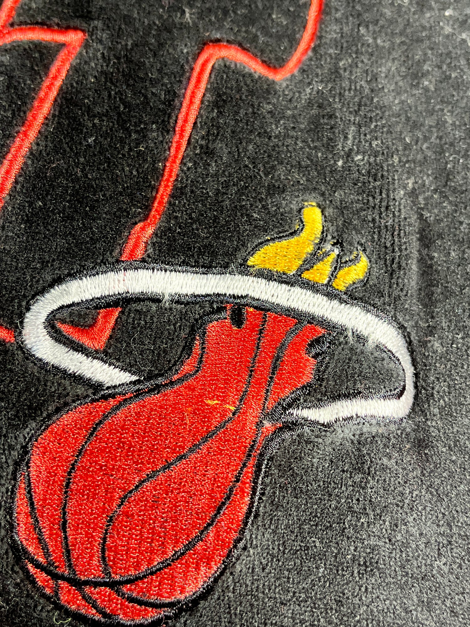 Nike Miami Heat Courtside Track Jacket Warmup Tracksuit Red Black 3XL
