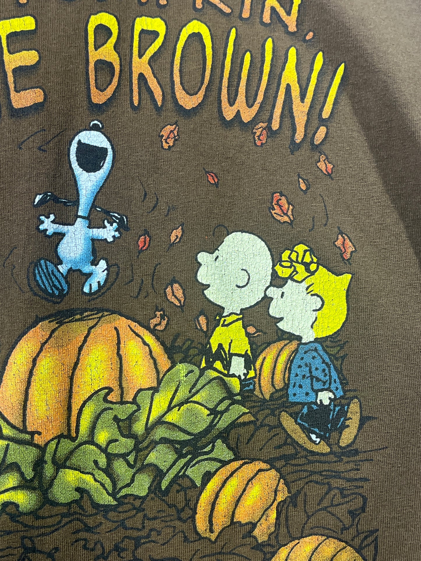Vintage Charlie Brown T-Shirt Halloween Peanuts