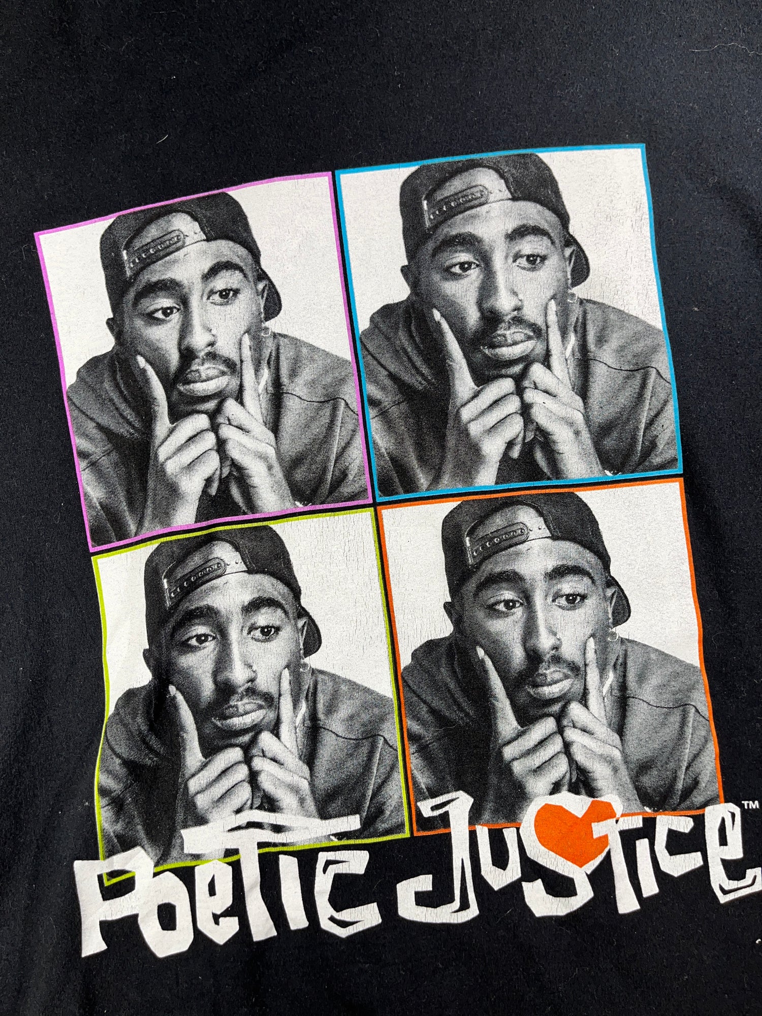 Tupac T-shirt Poetic Justice T-shirt 2pac Shirt Rap Shirt 
