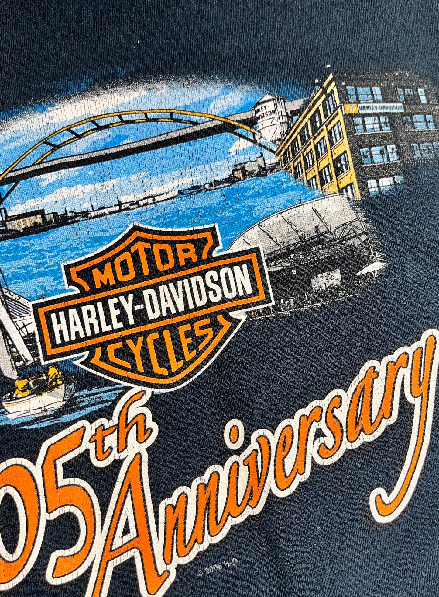 Vintage Harley Davidson T-Shirt Milwaukee