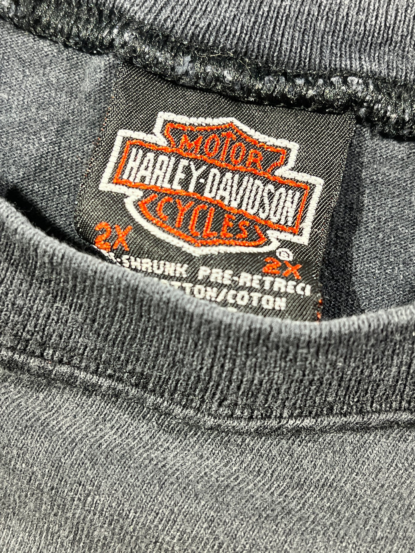 Vintage Harley Davidson Tank Top T-Shirt Test Our Metal Vancouver HD