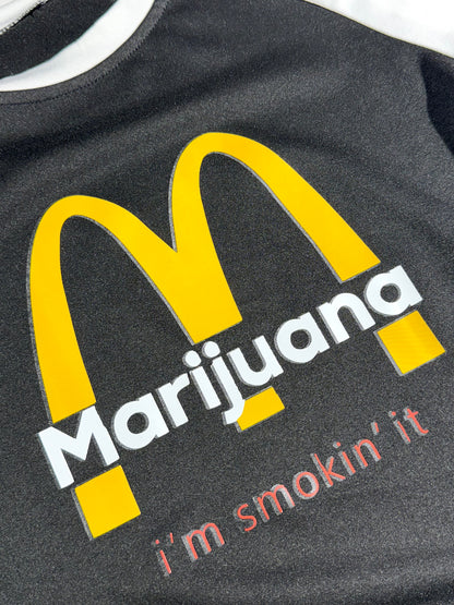 Marijuana McDonalds Baby Tee
