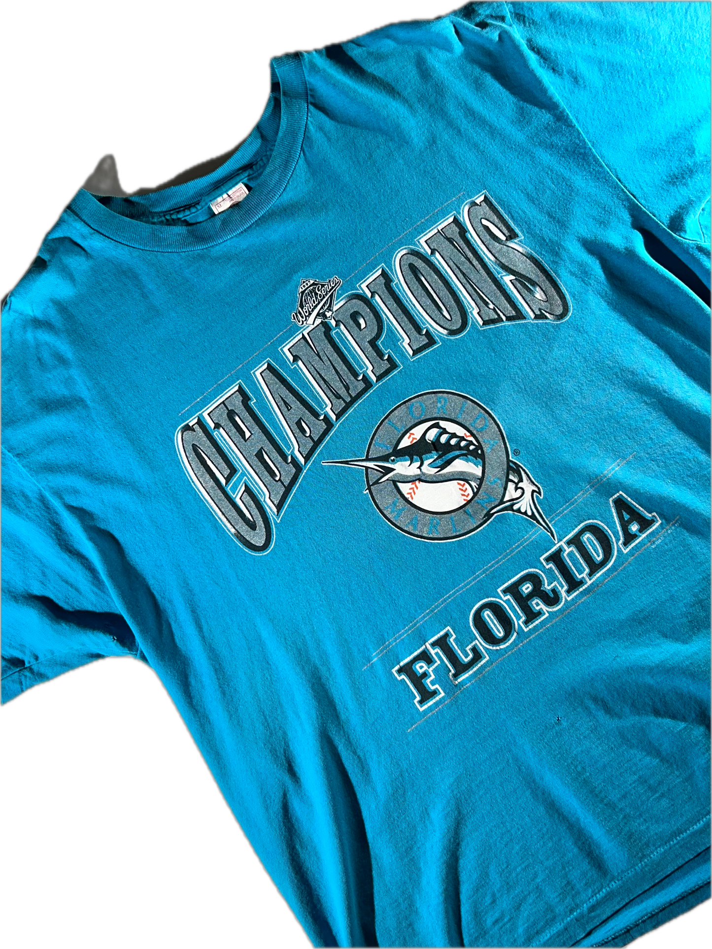 Vintage Florida Mariners T-Shirt MLB 1997 World Series Single Stitch