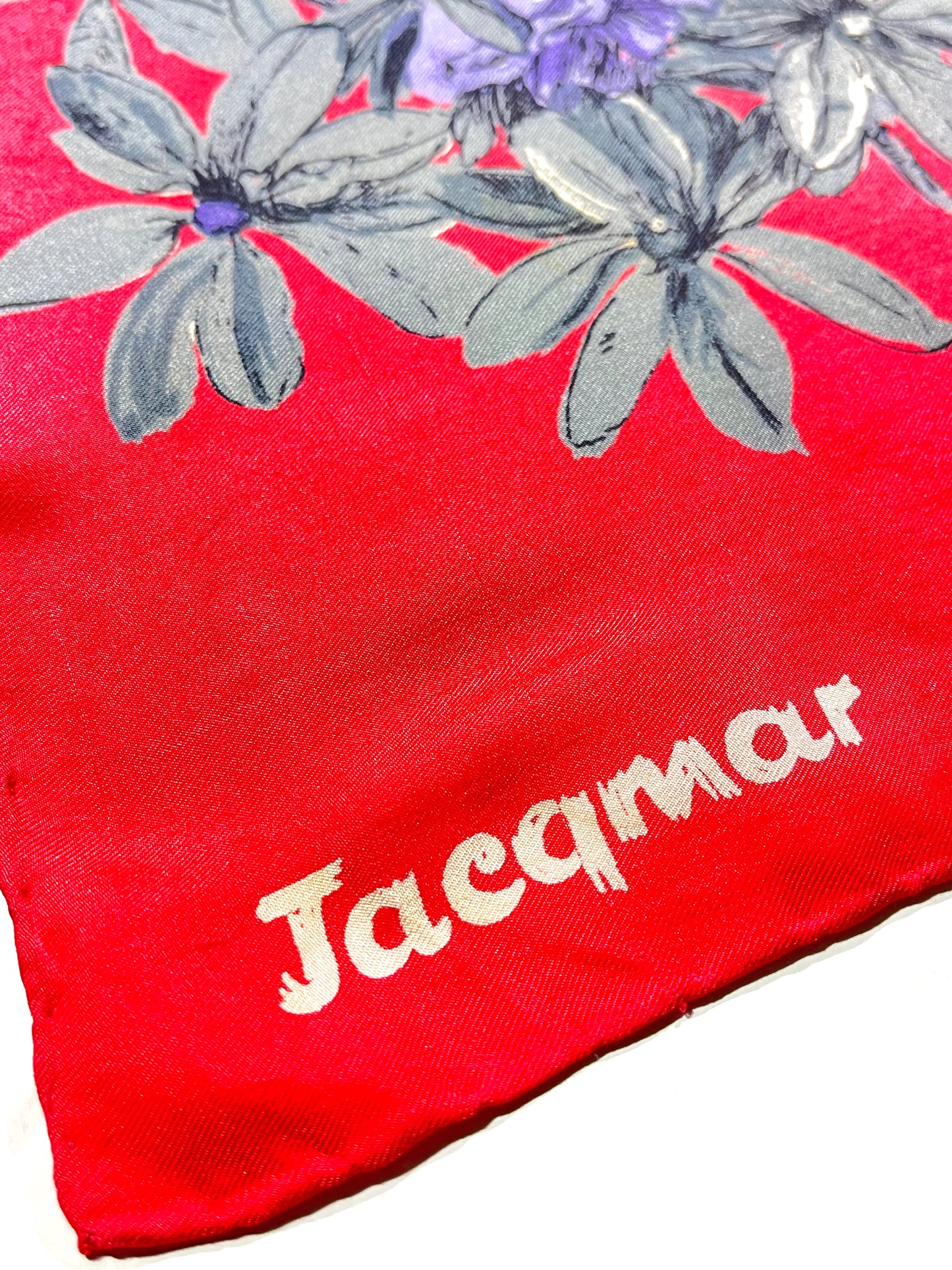 Vintage Jacqmar Silk Scarf