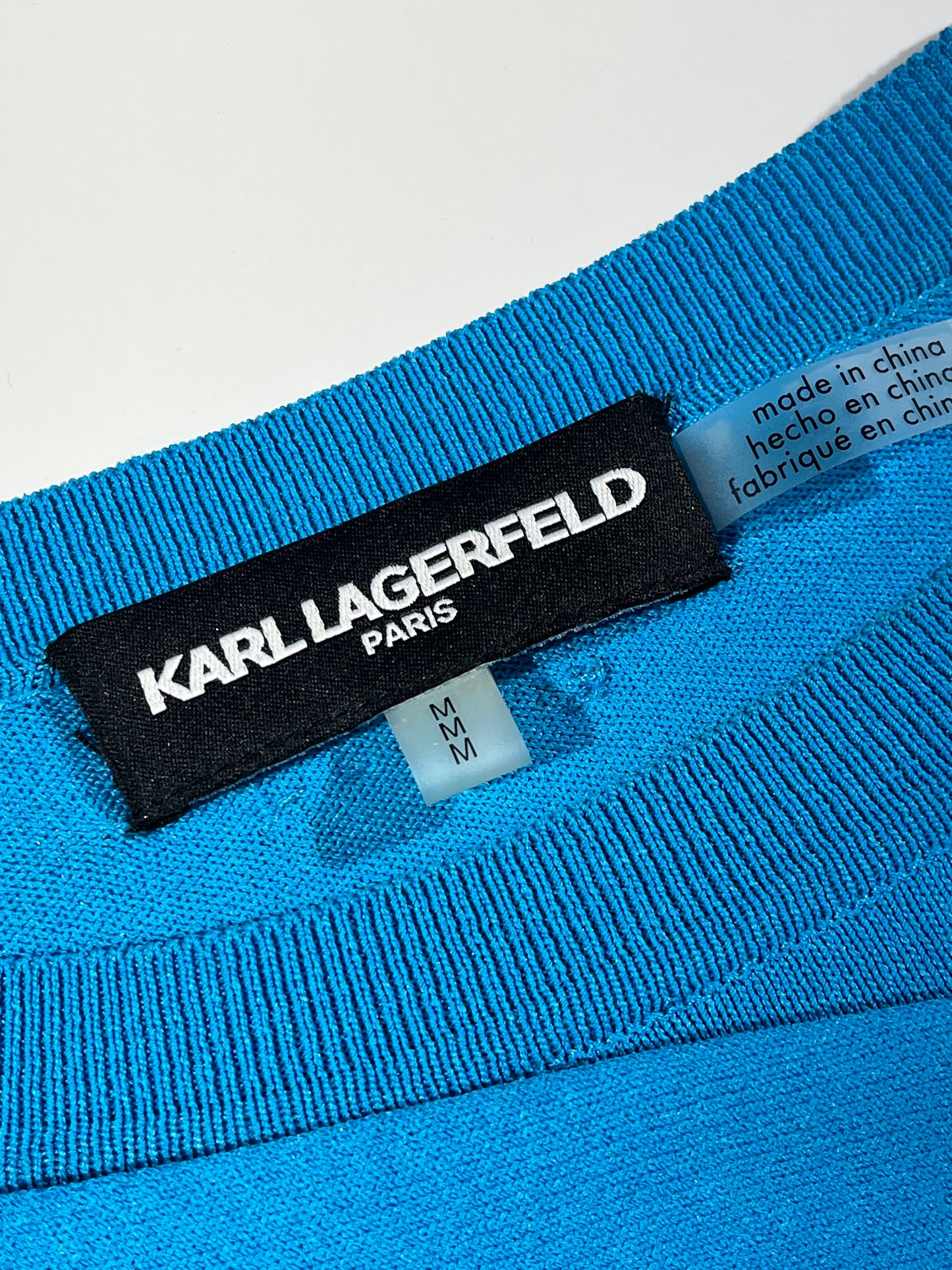 Vintage Blue Karl Lagerfeld Top