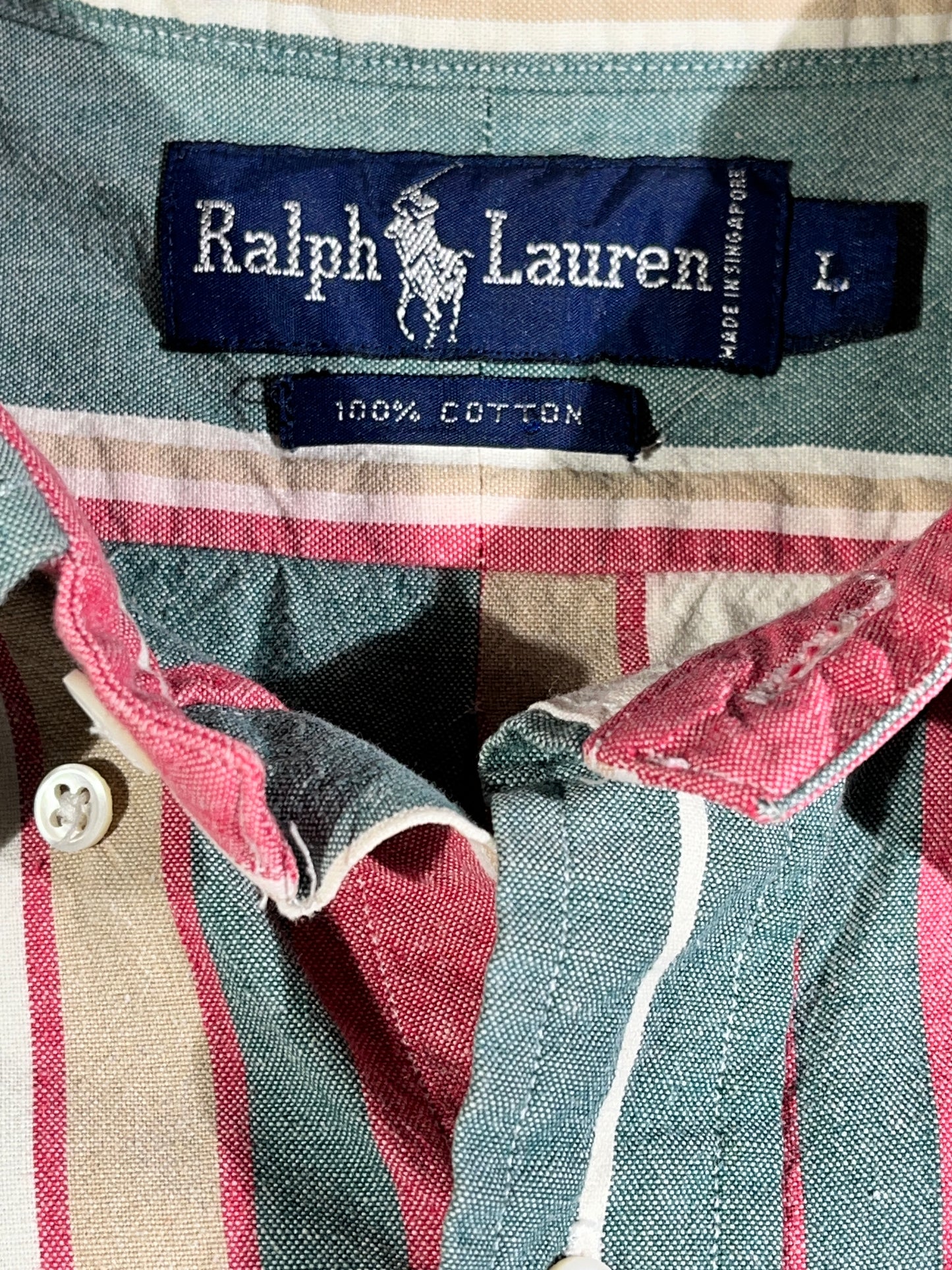 Vintage Ralph Lauren Shirt Button Up Top
