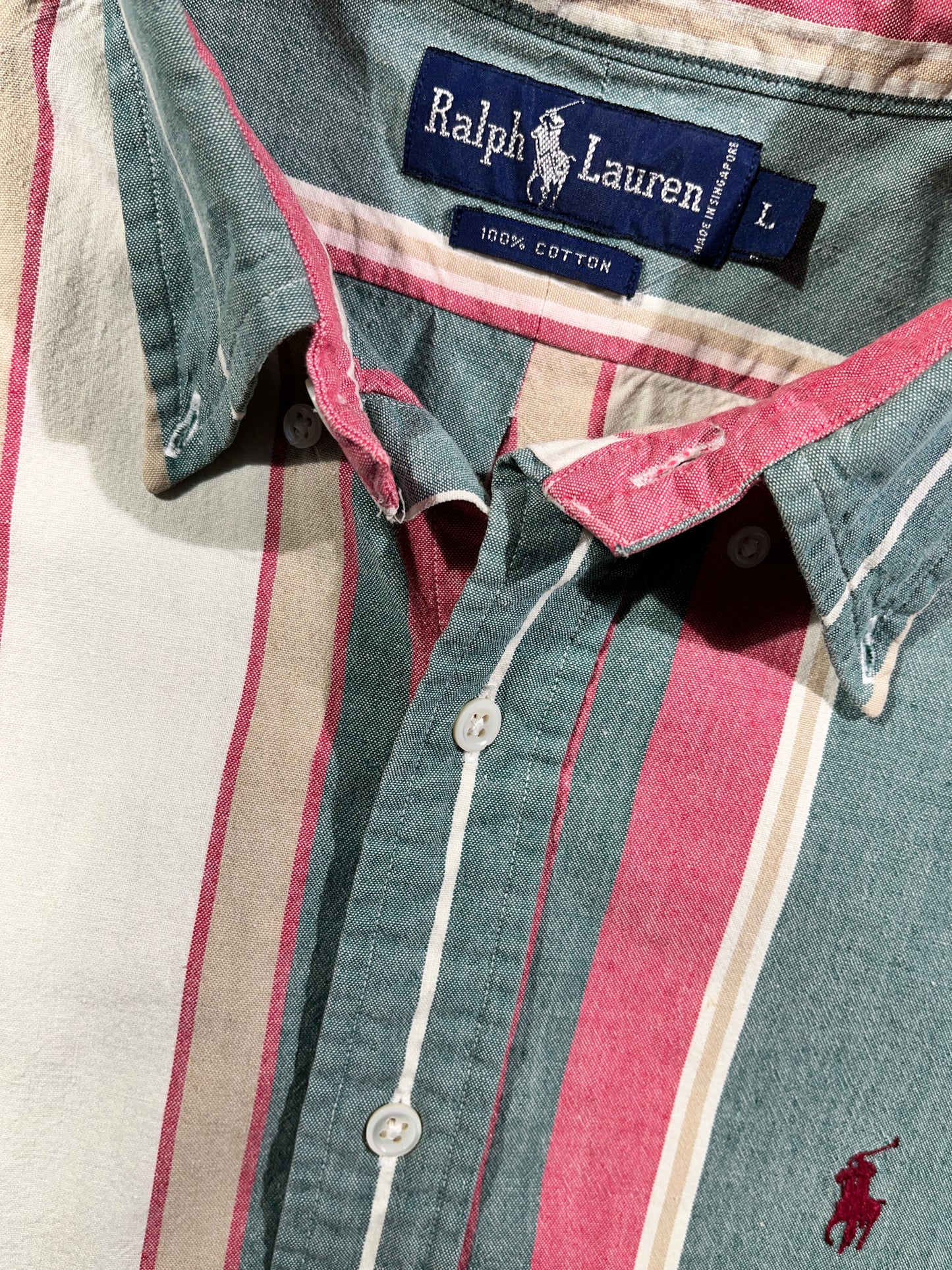 Vintage Ralph Lauren Shirt Button Up Top