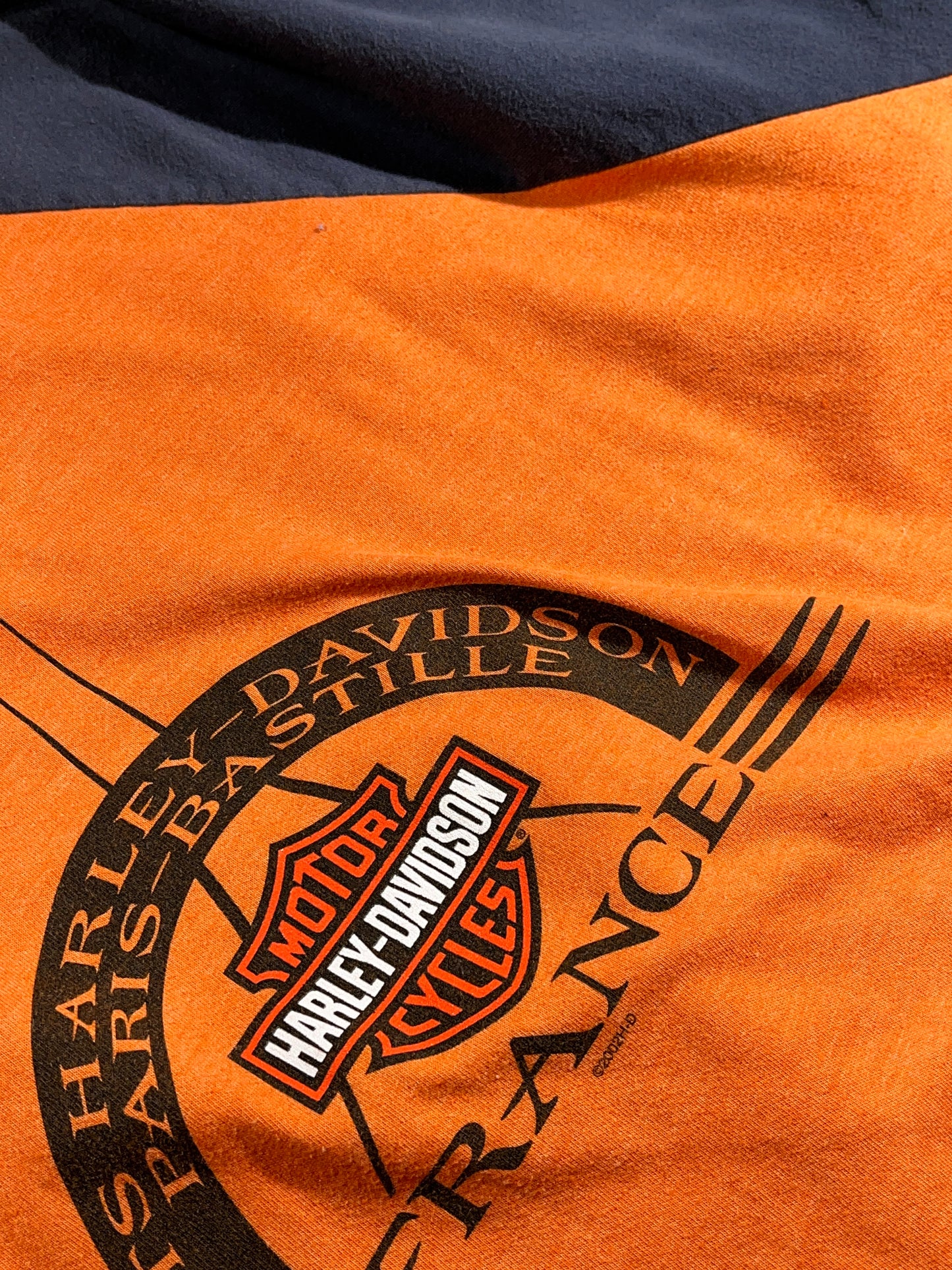 Vintage Harley Davidson T-Shirt Long Sleeve Top France