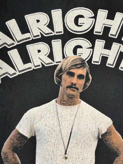 Vintage Matthew McConaughey T-Shirt Alright Alright Alright