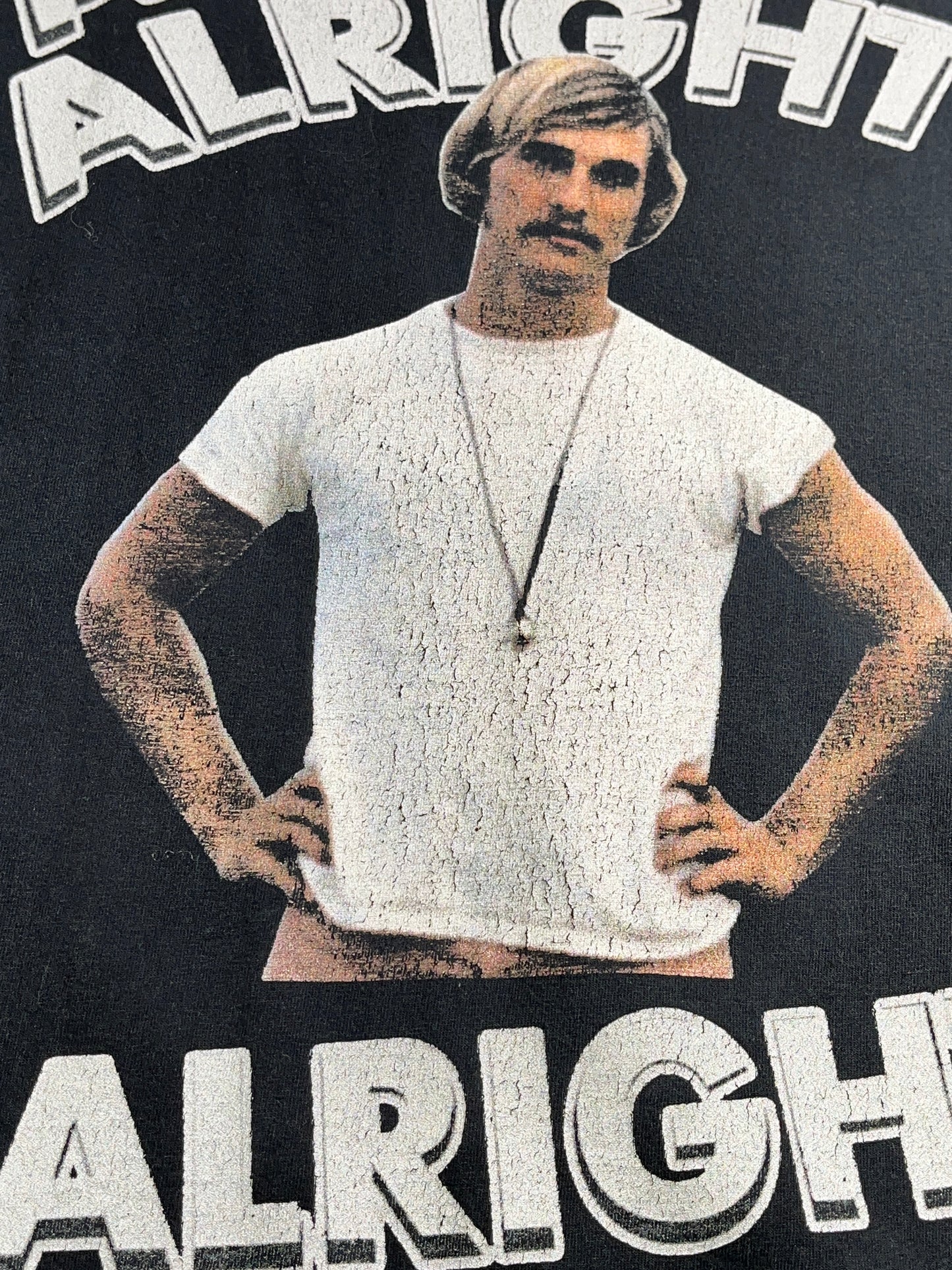 Vintage Matthew McConaughey T-Shirt Alright Alright Alright