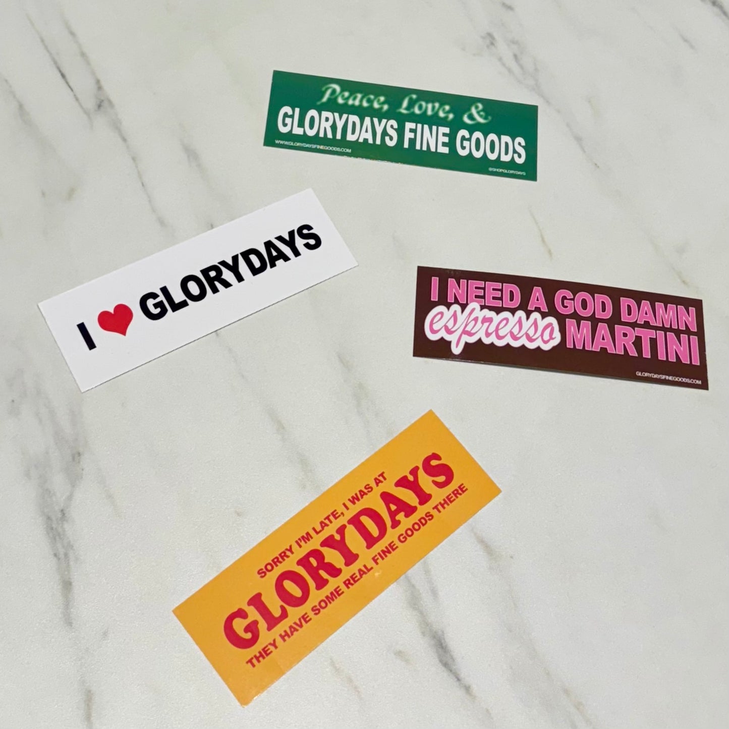 Glorydays Sticker Pack