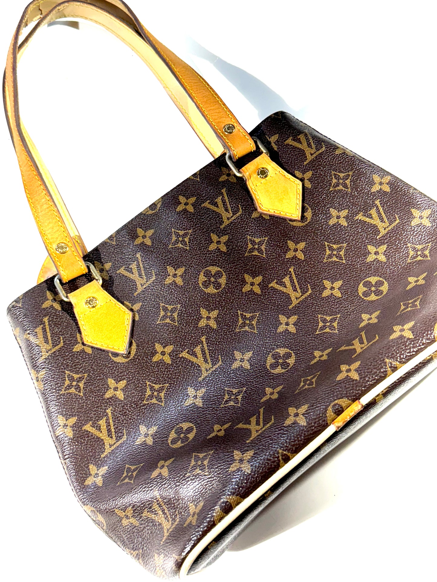 Vintage Louis Vuitton Handbag Monogram Bag Canvas Popincourt