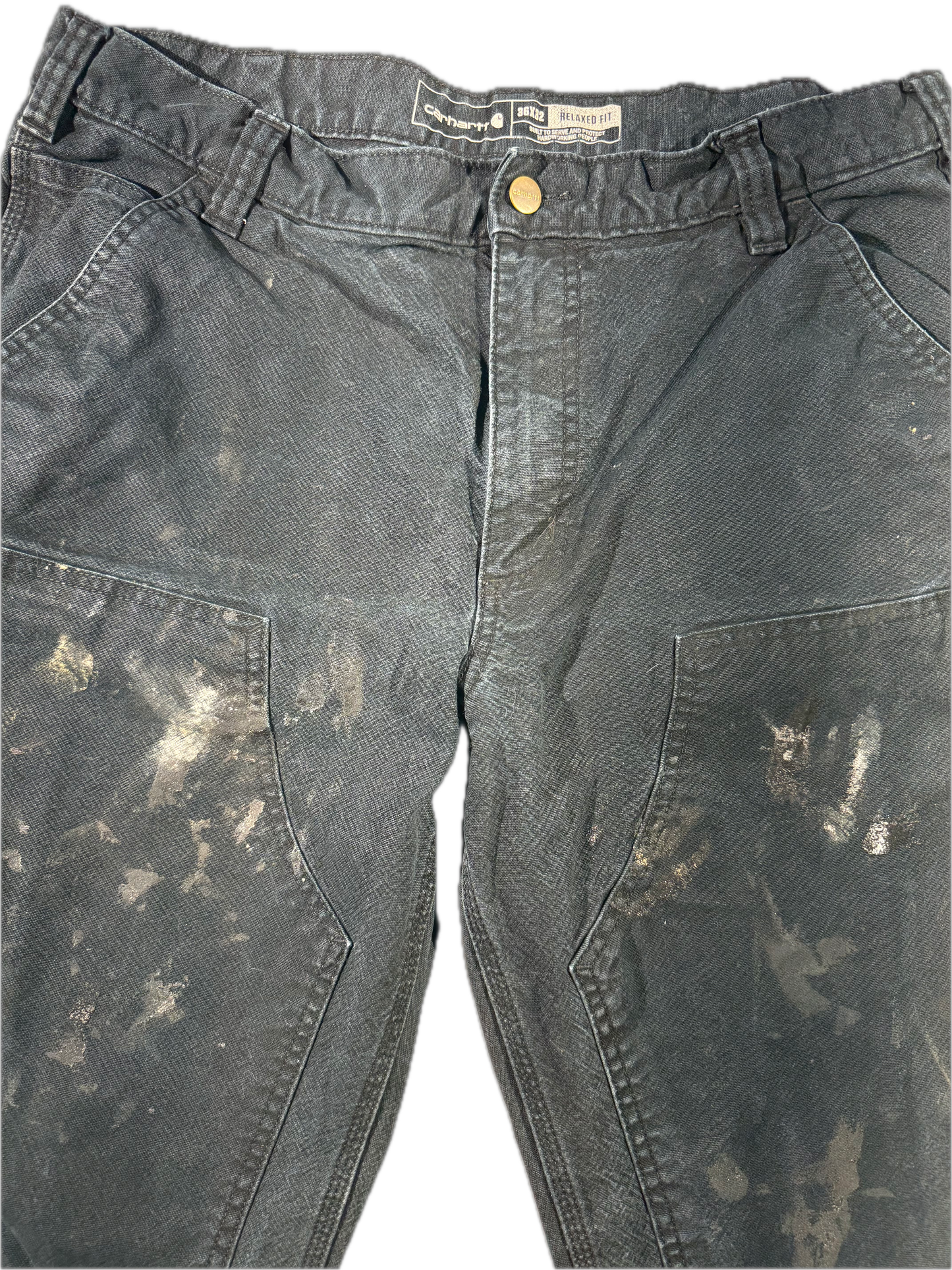 Vintage Carhartt Pants Paint Marks Relaxed Fit