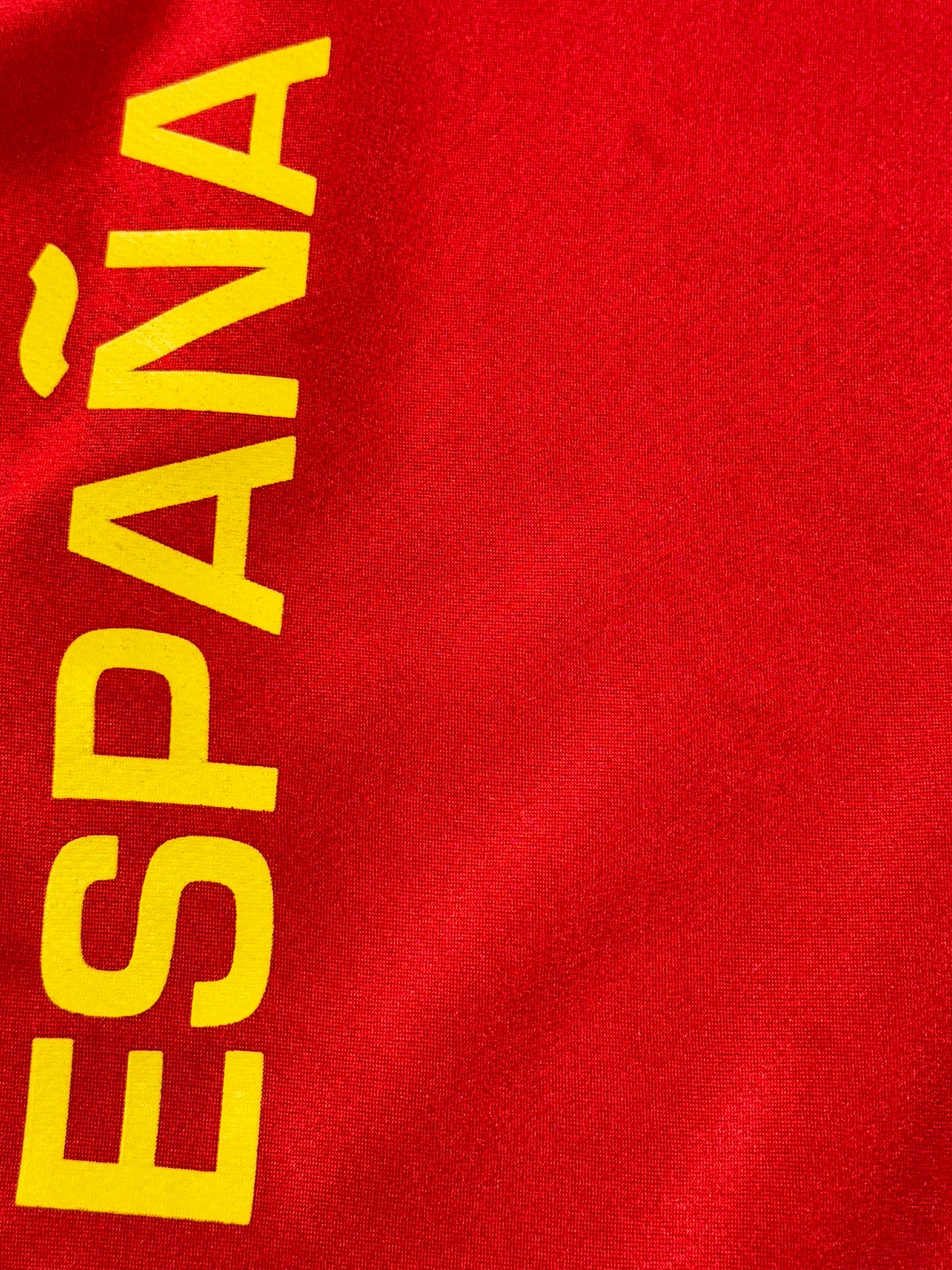 Vintage Spain Soccer Jersey Top Espana FIFA Football