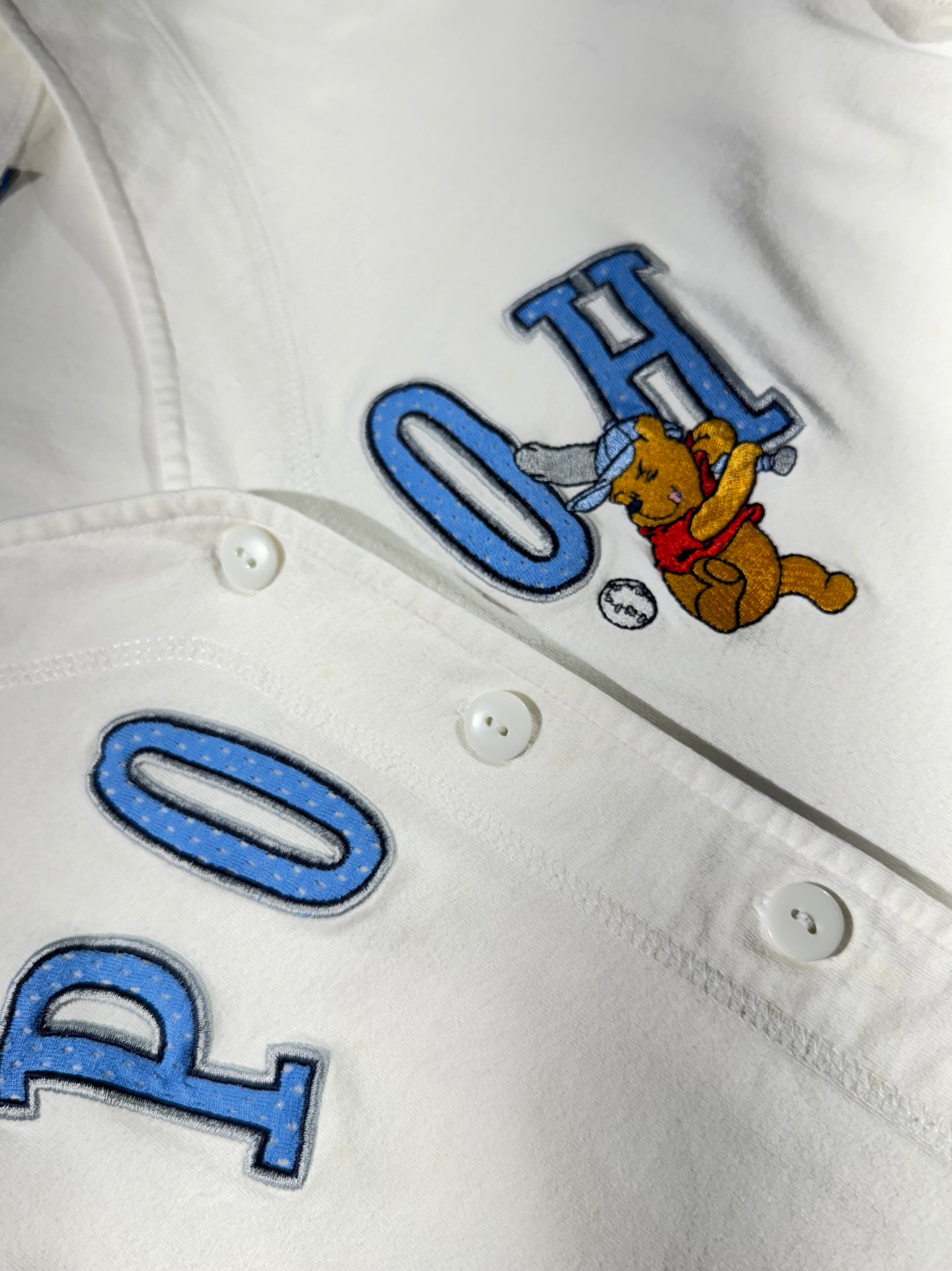 Vintage Pooh Jersey Top So Cute & Dope Disney