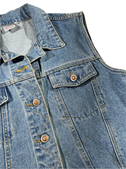 Vintage Denim Vest Top