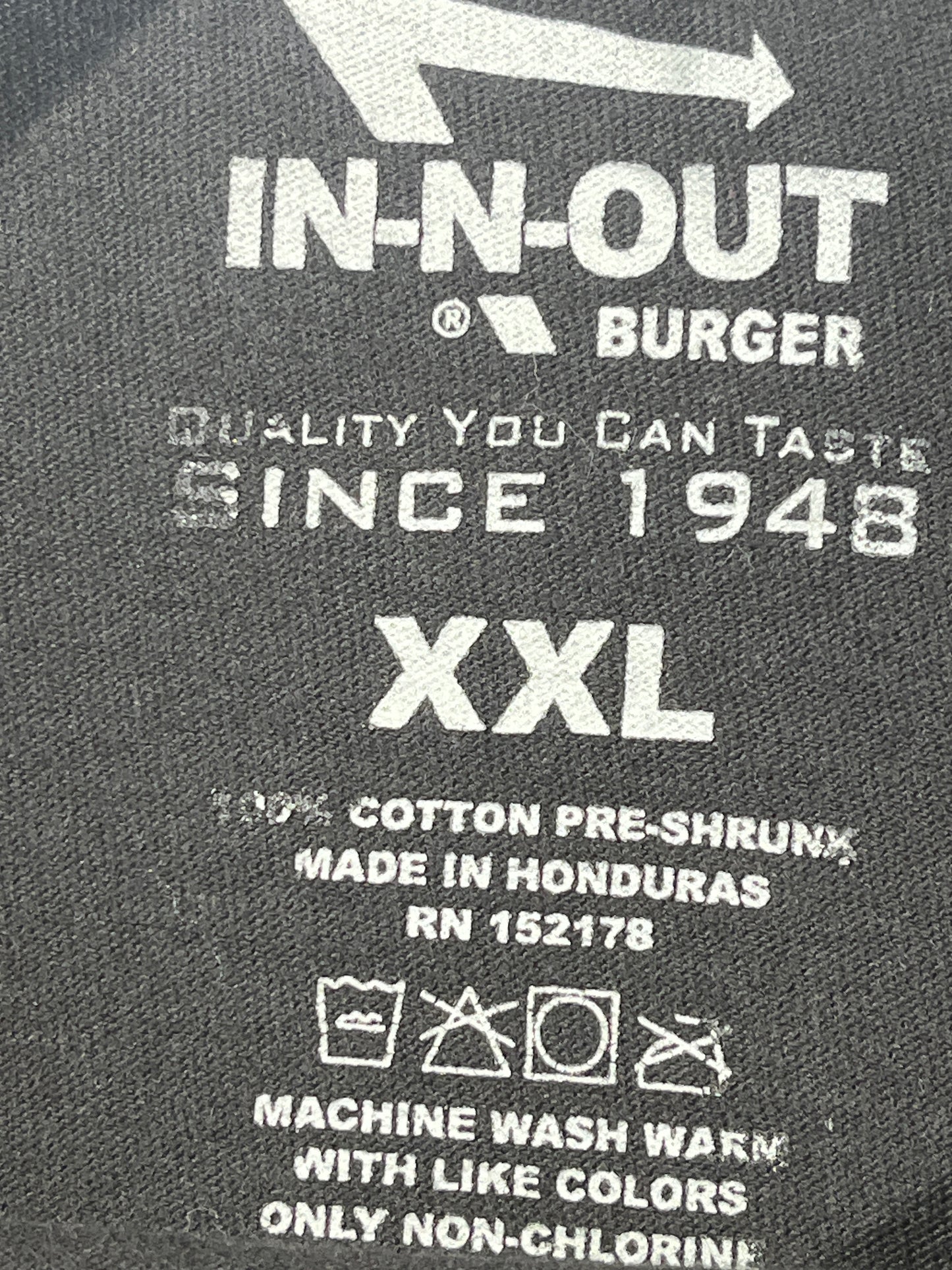 Vintage In N Out T-Shirt 70th Anniversary Burgers Ferris Wheel