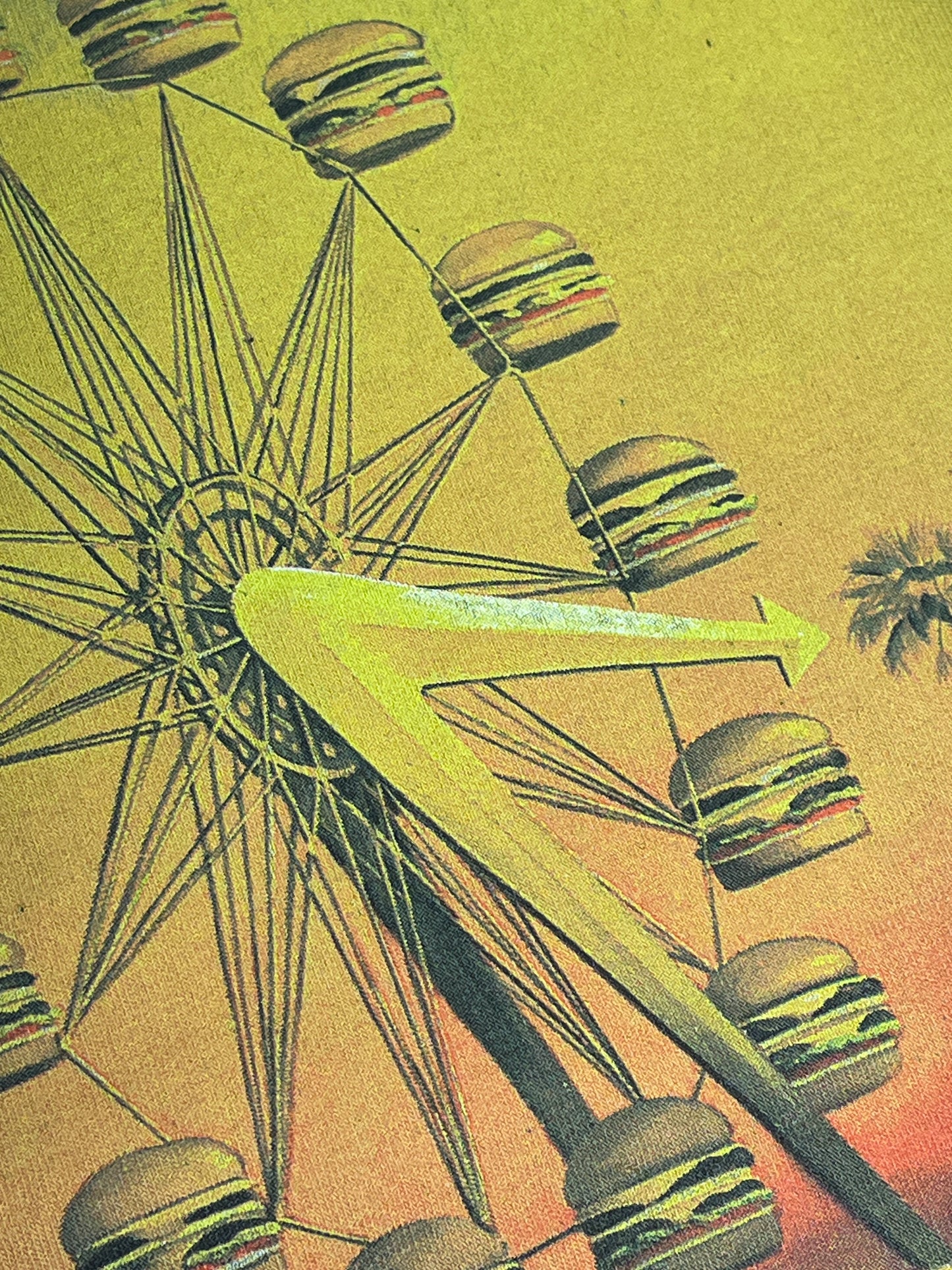 Vintage In N Out T-Shirt 70th Anniversary Burgers Ferris Wheel