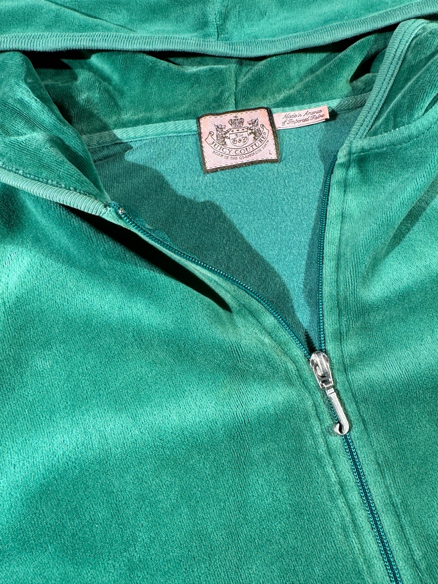 Vintage Juicy Couture Zip Up Hoodie Velour