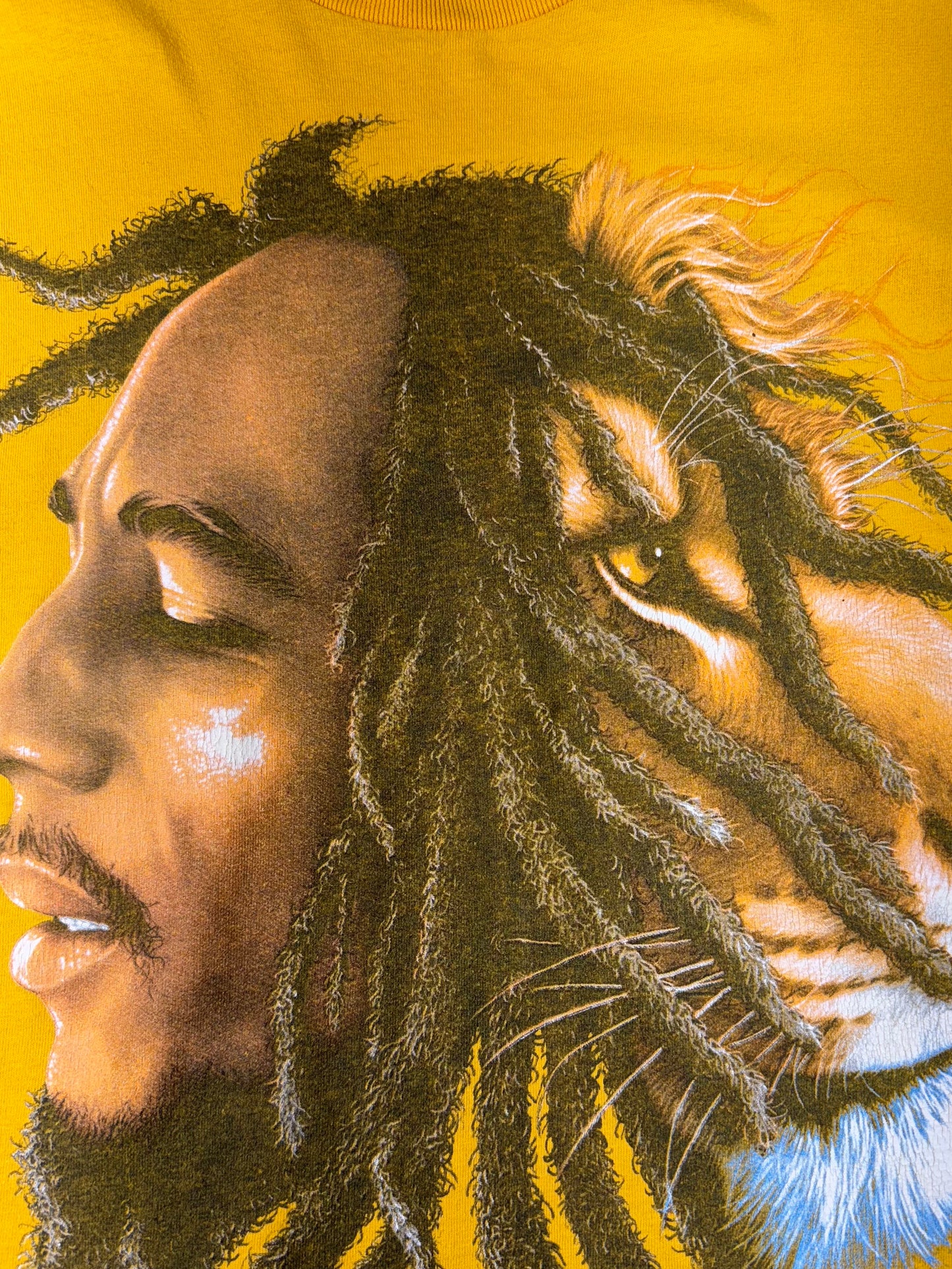 Vintage Bob Marley T-Shirt Lion Reggae King