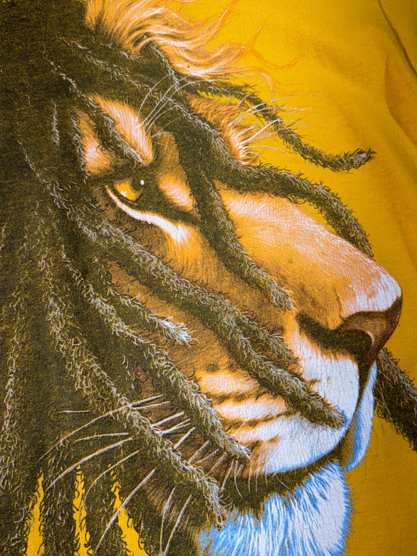 Vintage Bob Marley T-Shirt Lion Reggae King